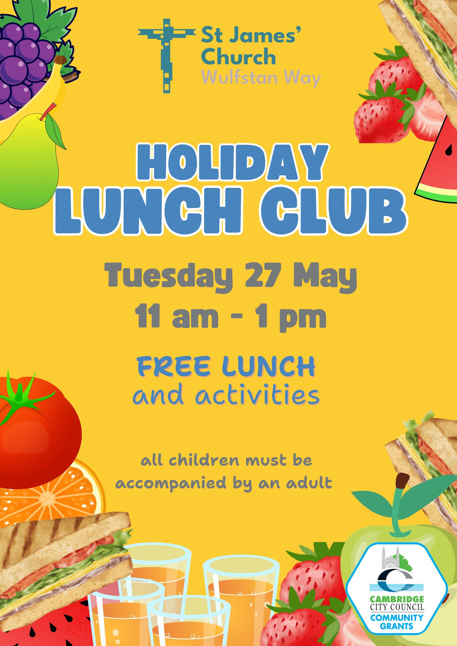 May 2025 Holiday Lunch Club Po