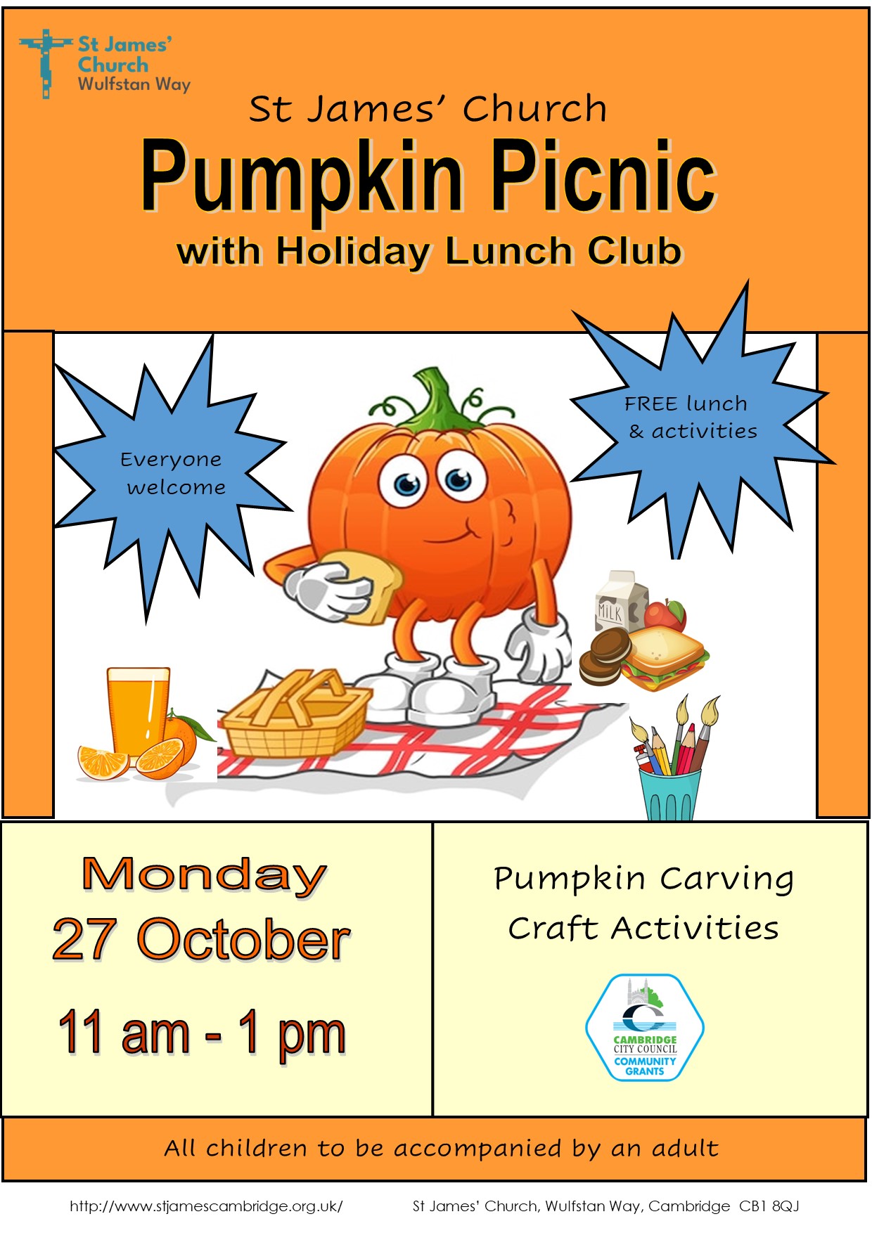 Pumpkin and Holiday Lunch Club