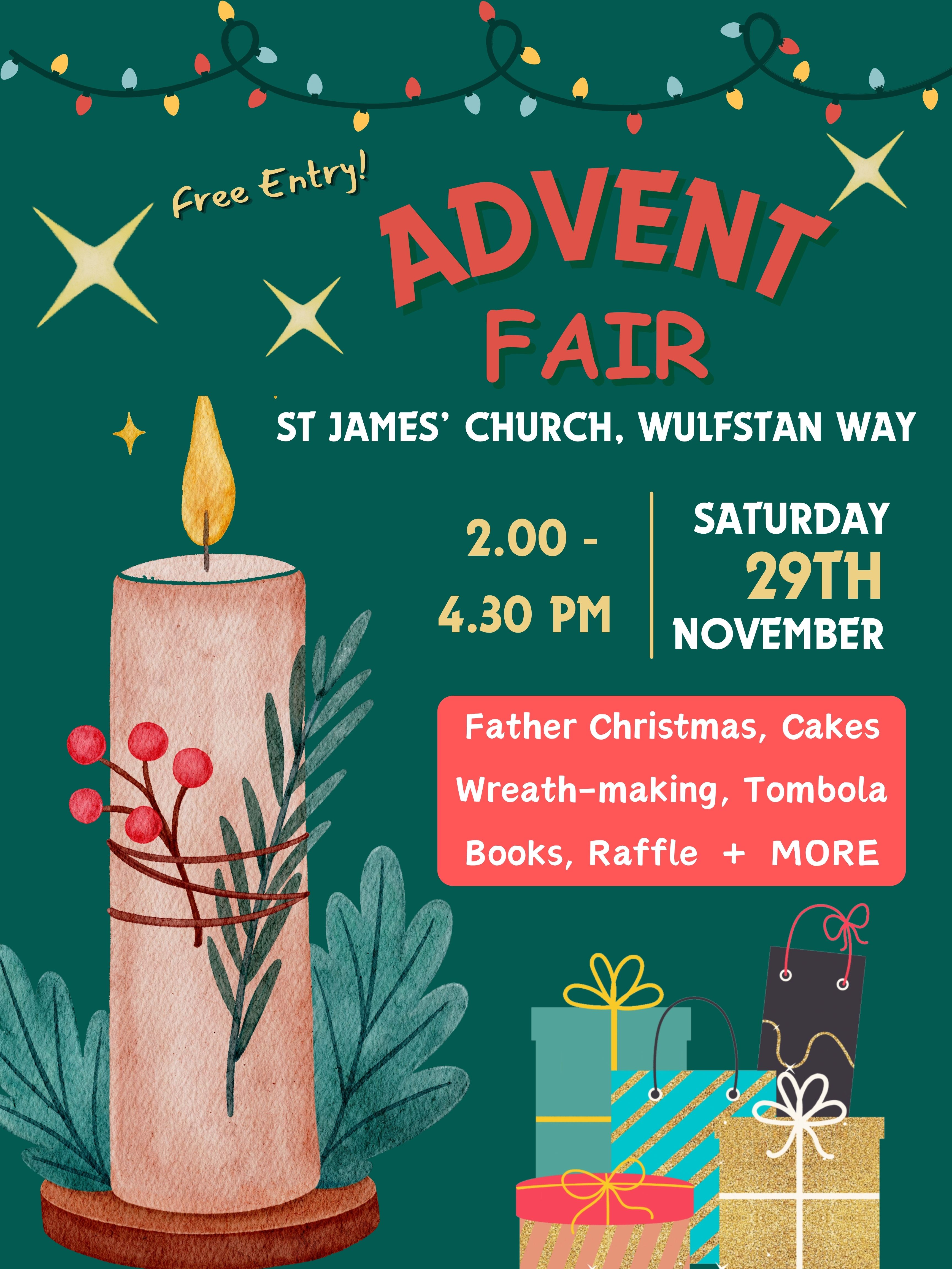 Advent Fair Poster 2025