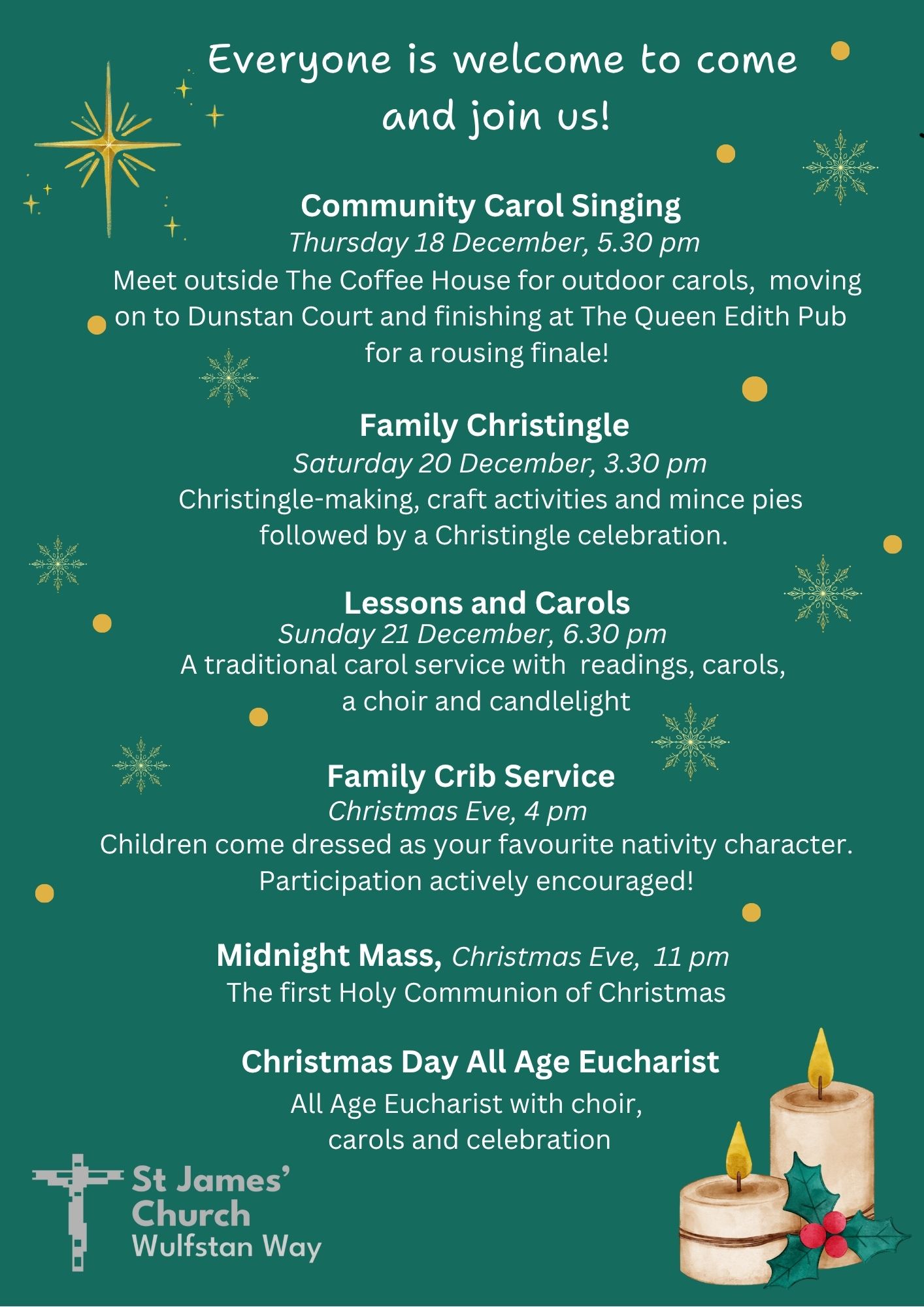Poster, Christmas Services (1)